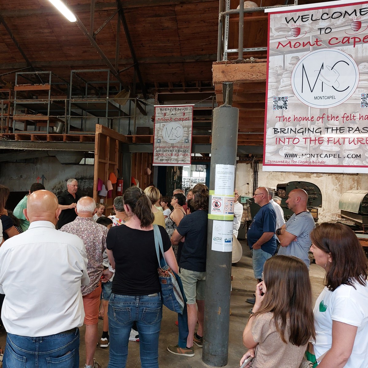 Les visites de la chapellerie reprennent du 16 juillet au 21 août les dimanches et lundis à&nbsp;10h30.